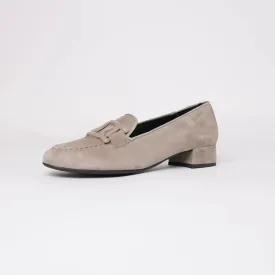 1405 Taupe Suede Loafers