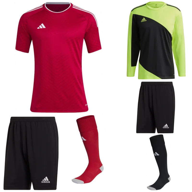 ADIDAS CAMPEON 23 SS KIT BUNDLE TEAM POWER RED 2