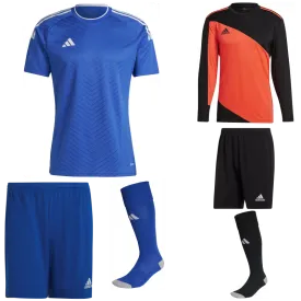 ADIDAS CAMPEON 23 SS KIT BUNDLE TEAM ROYAL BLUE