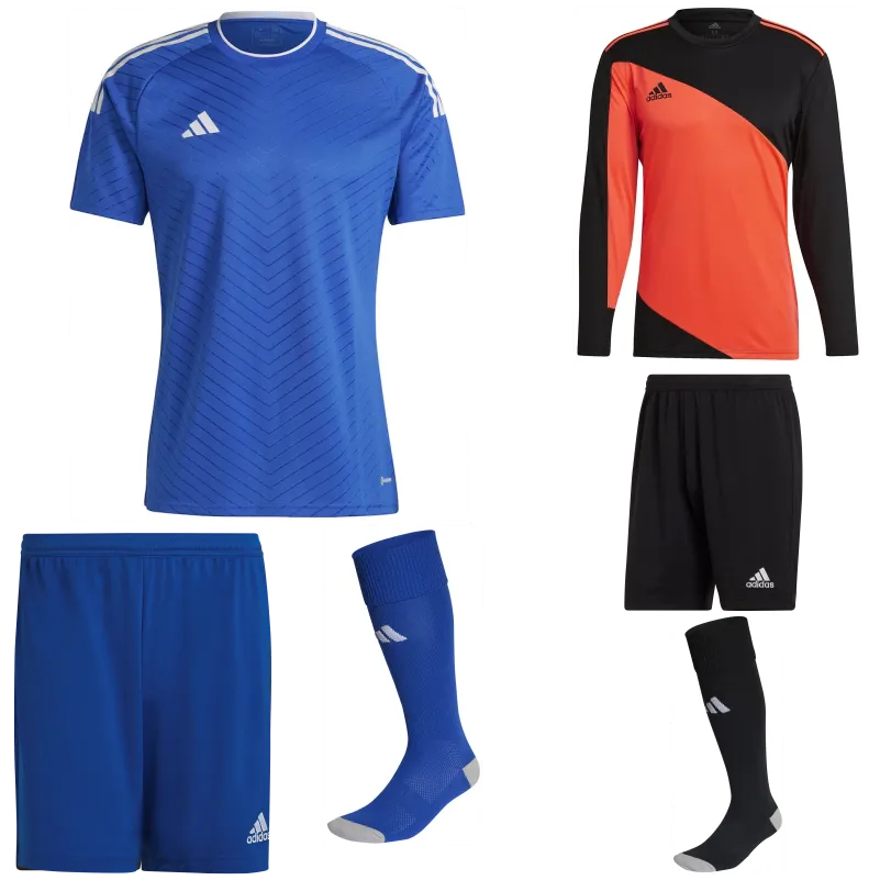 ADIDAS CAMPEON 23 SS KIT BUNDLE TEAM ROYAL BLUE