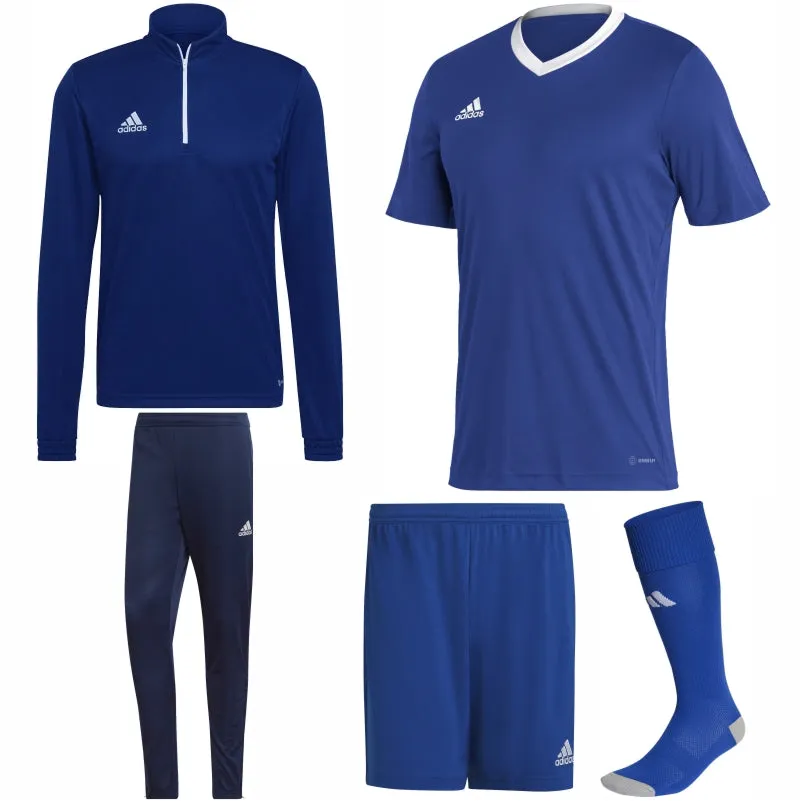 ADIDAS ENTRADA 22 TRAINING BUNDLE ROYAL BLUE