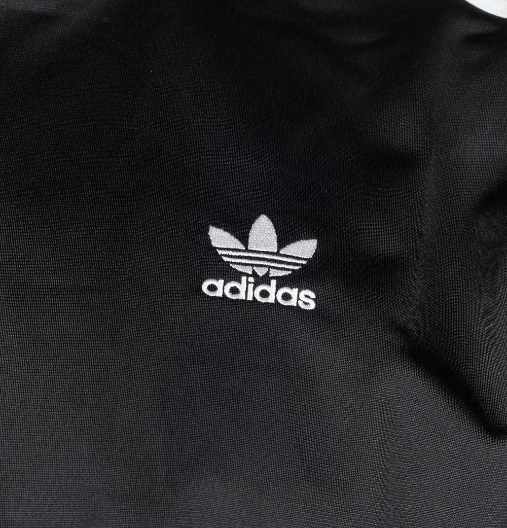 Adidas Firebird Tracksuit Top Black/White