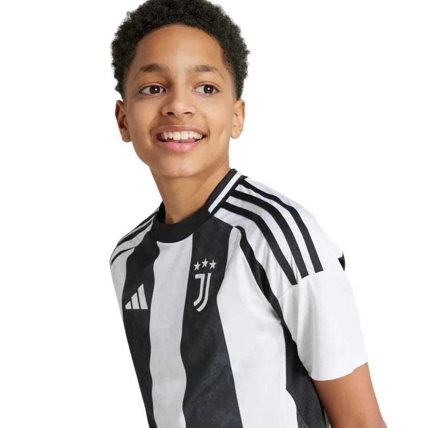 Adidas maglia Home 24/25 junior Juventus IT3552 bianco-nero