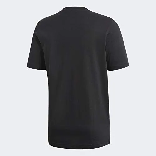 adidas Originals Men's Trefoil Tee Shirt, Black