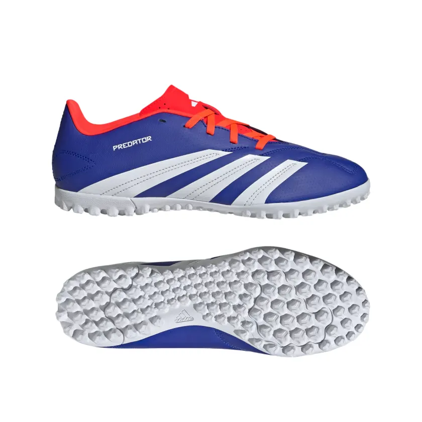 Adidas scarpa da calcetto da adulto Predator Club IF6399 blu-bianco-rosso