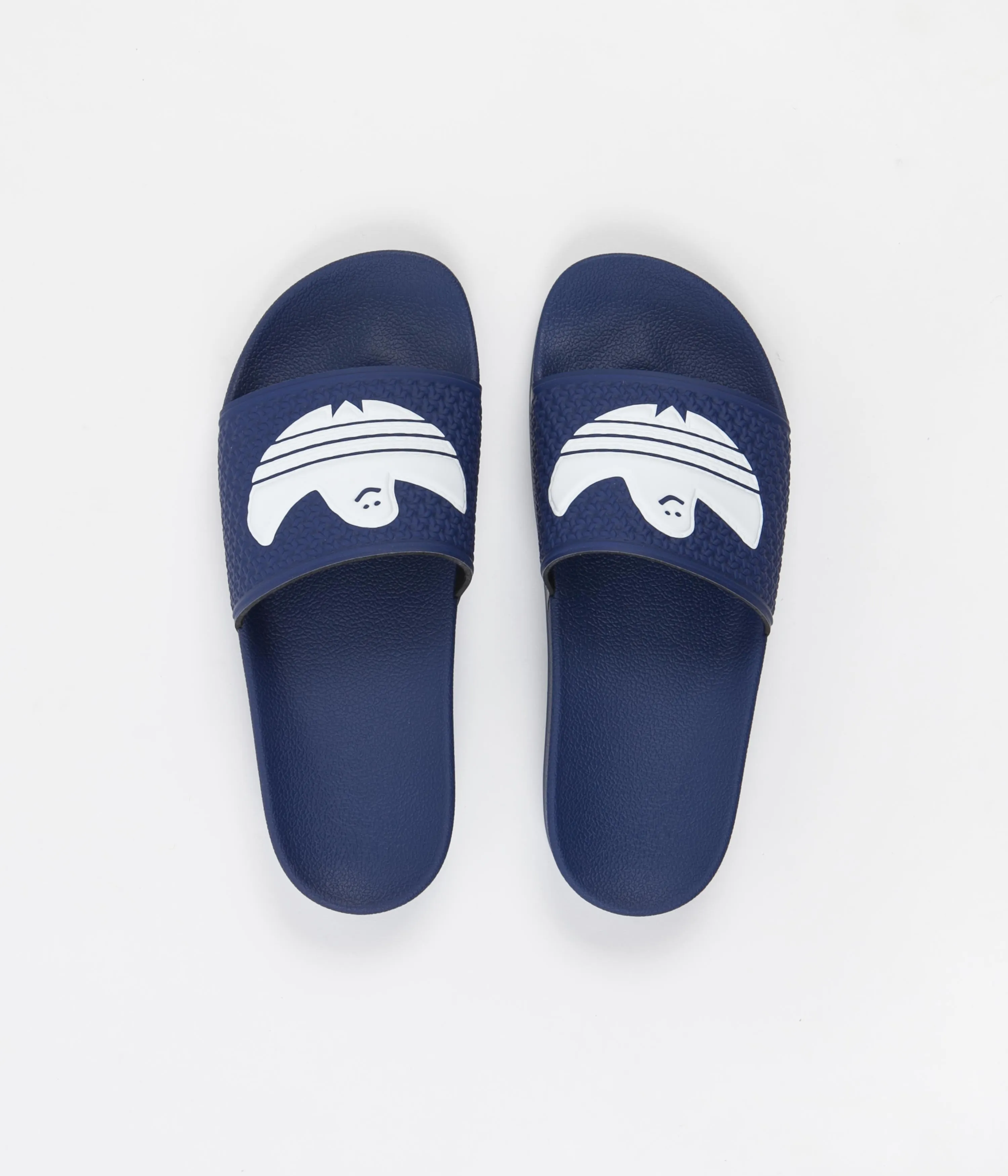 Adidas Shmoofoil Slides - Victory Blue / FTWR White / Victory Blue