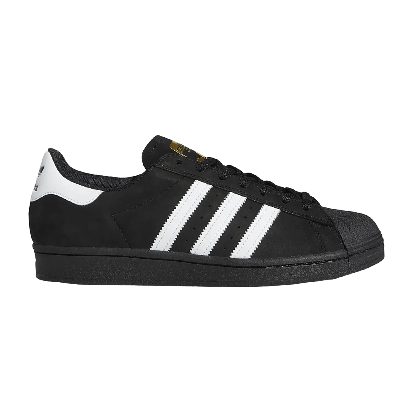 Adidas Superstar Adv - Black Suede /White