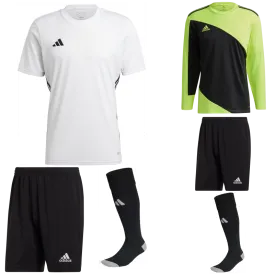 ADIDAS TABELA 23 SS KIT BUNDLE WHITE BLACK