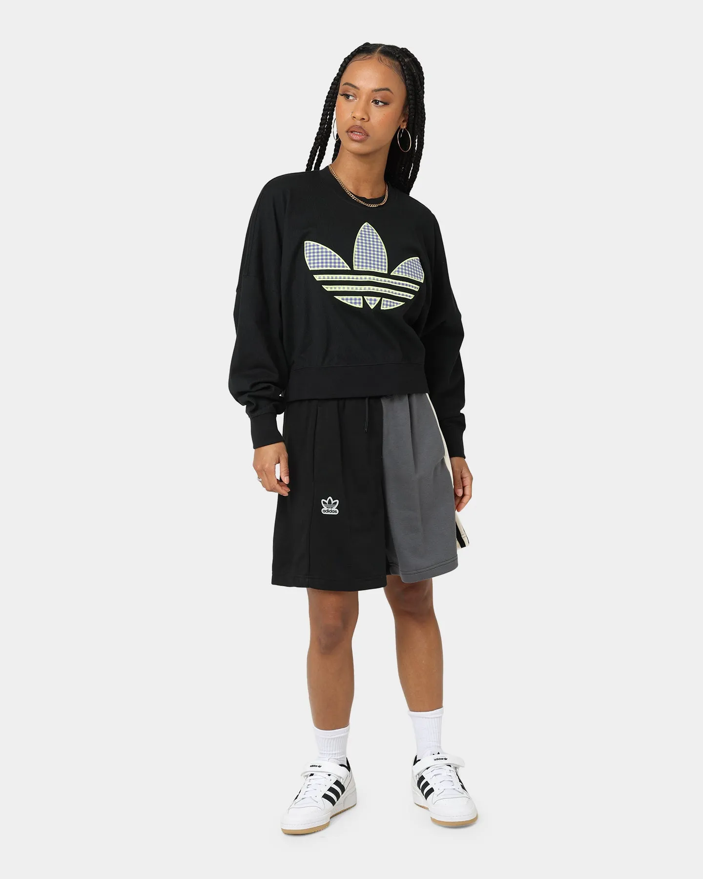 Adidas Women's Oversized Sweat Shirt Black