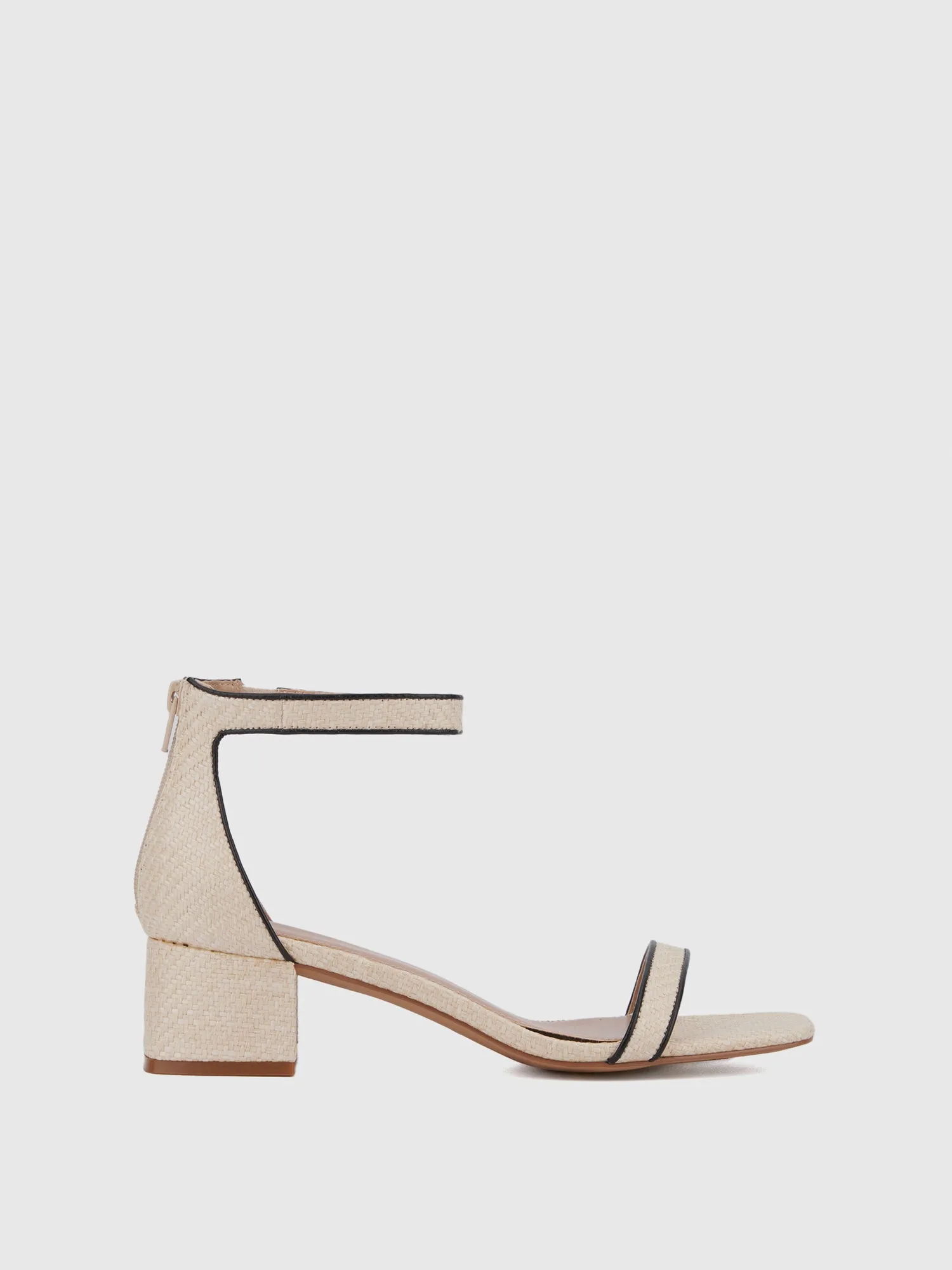 Ankle Strap Block Heel