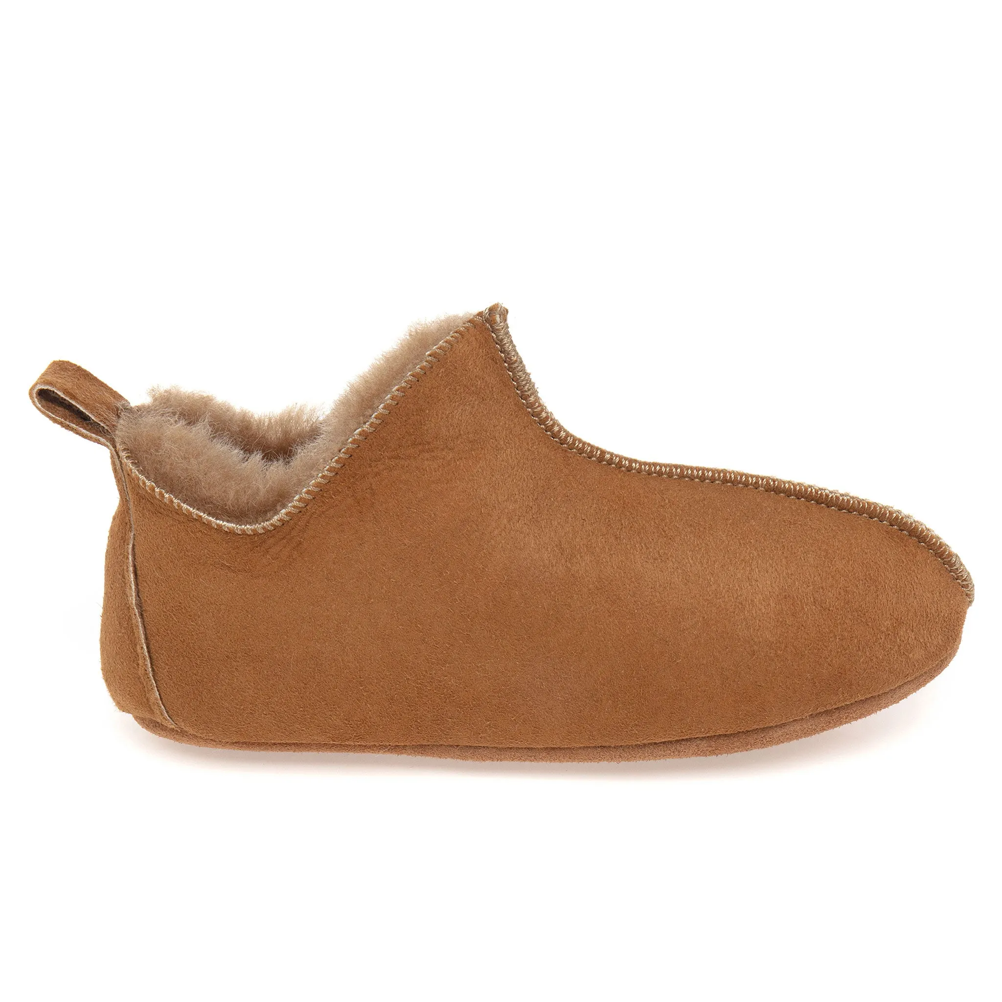 Berit Sheepskin Slippers - Chestnut