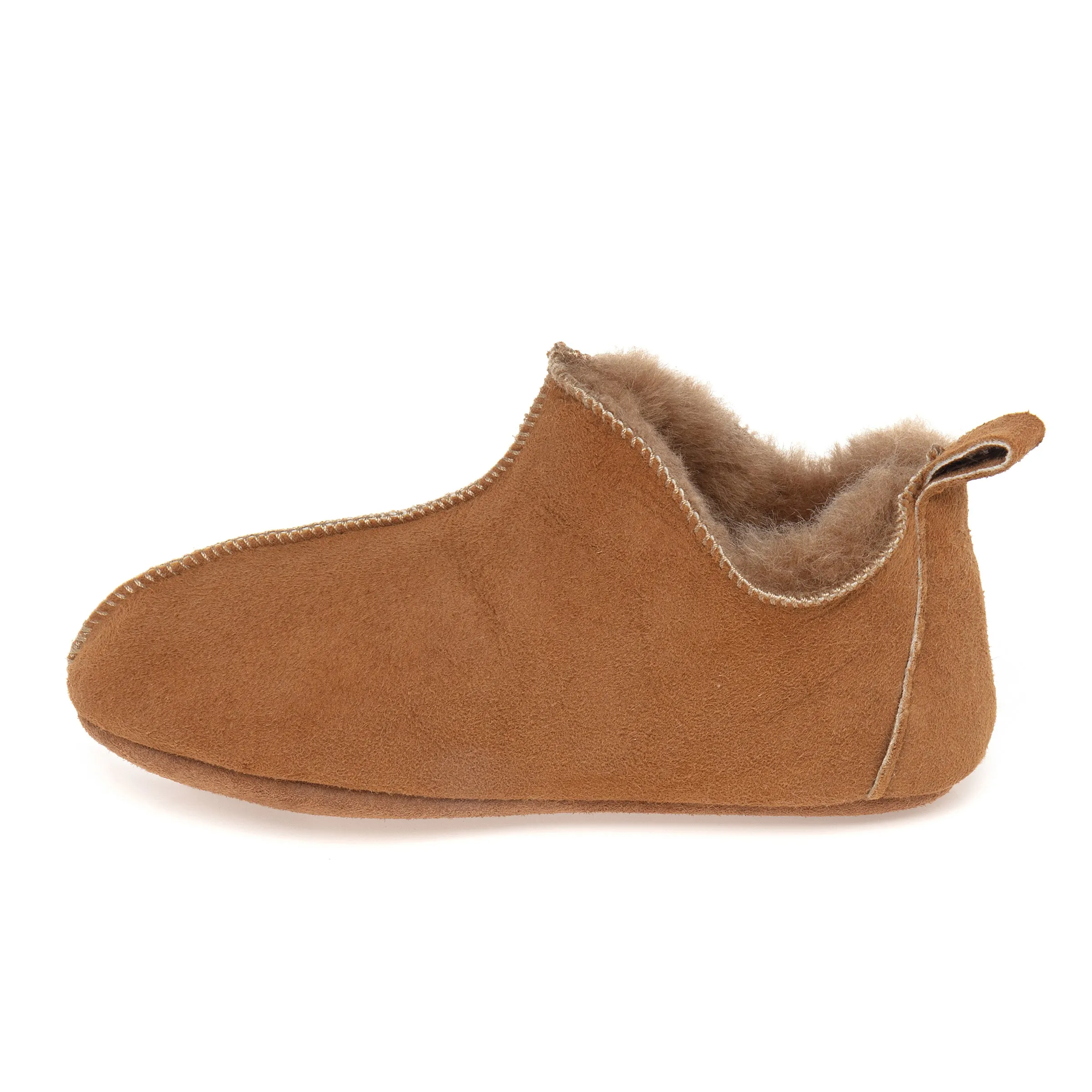 Berit Sheepskin Slippers - Chestnut