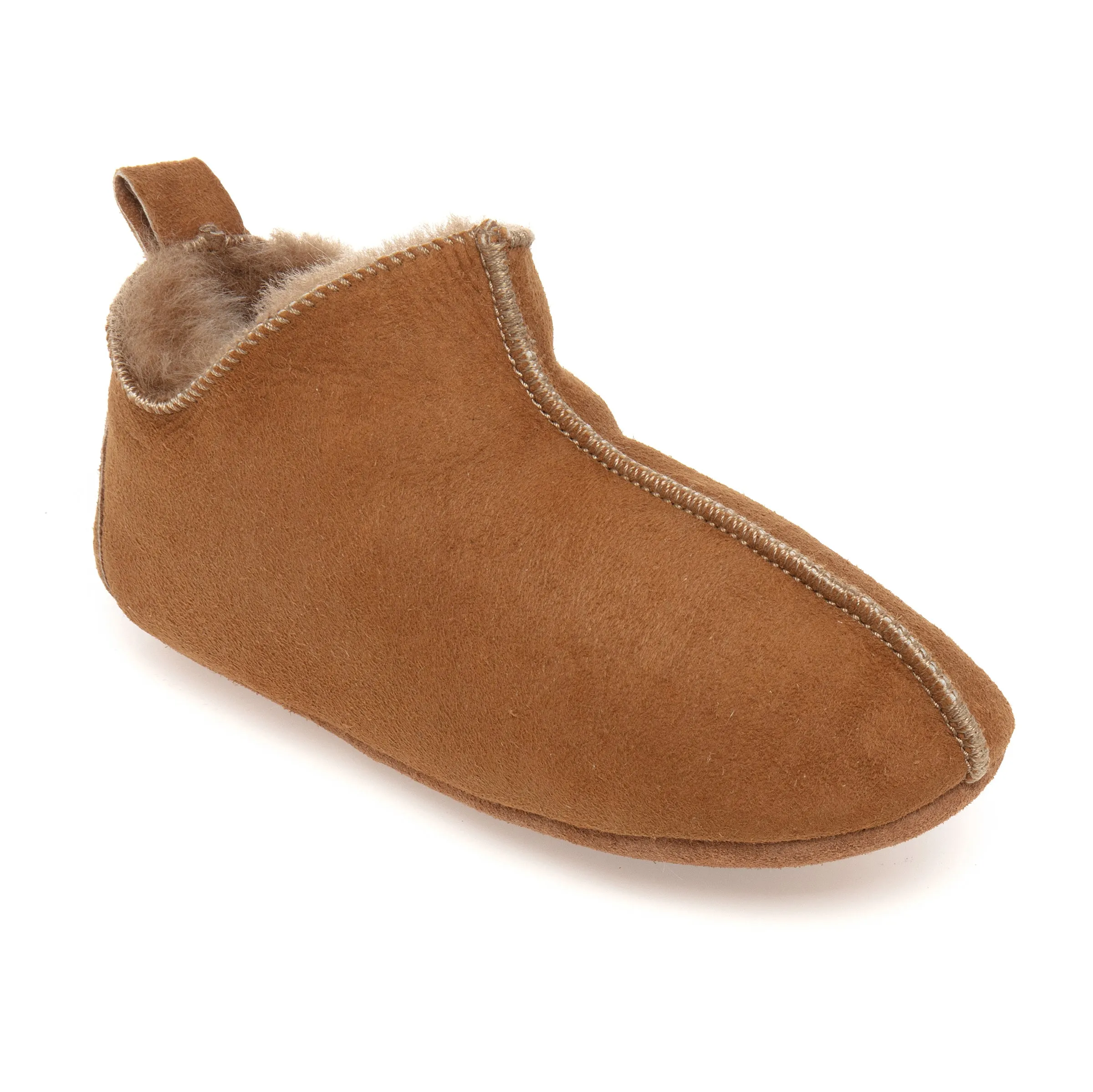 Berit Sheepskin Slippers - Chestnut