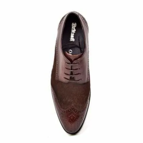 British Walkers President Men's Brown Leather