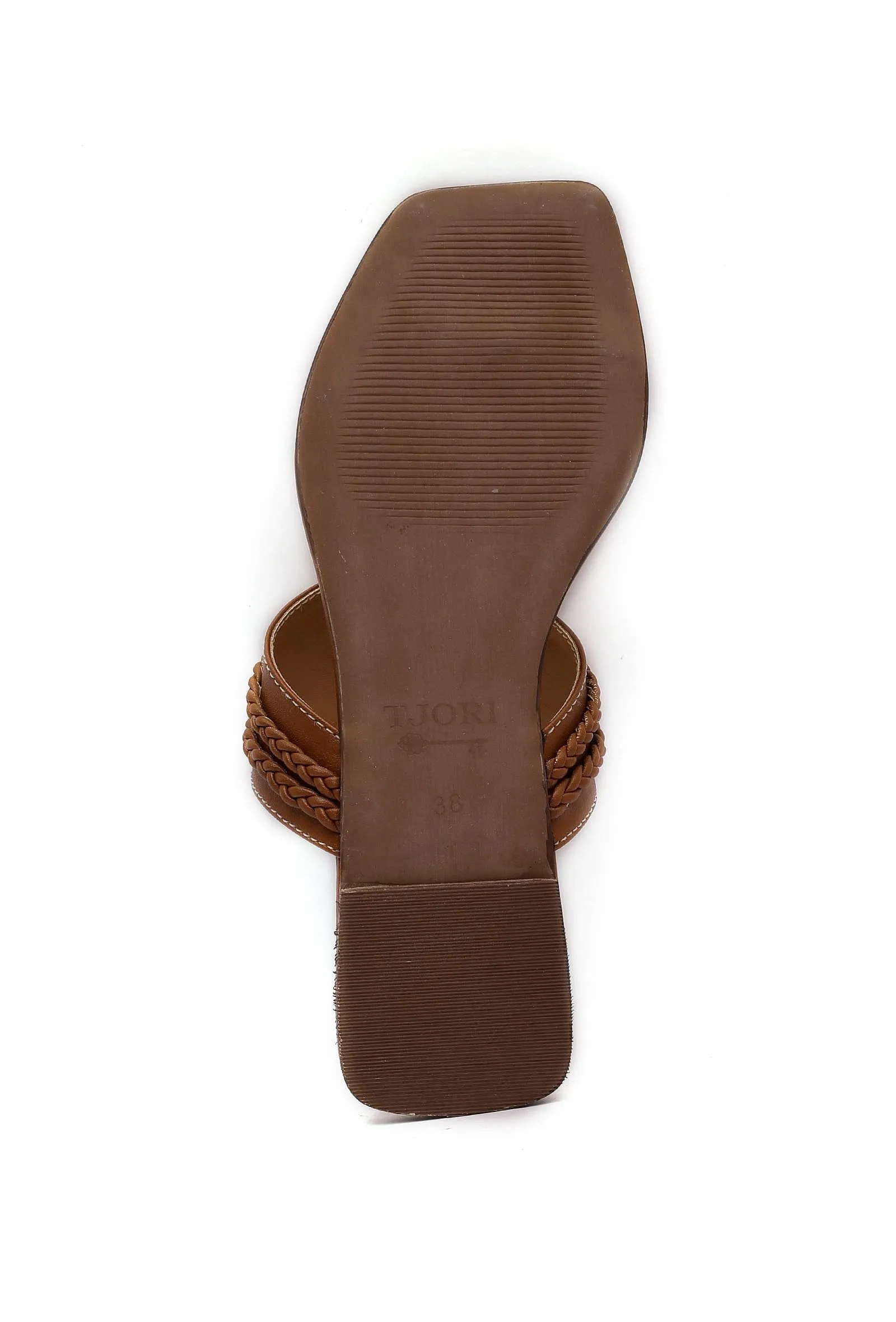 Brown Cruelty Free Leather Kolhapuri