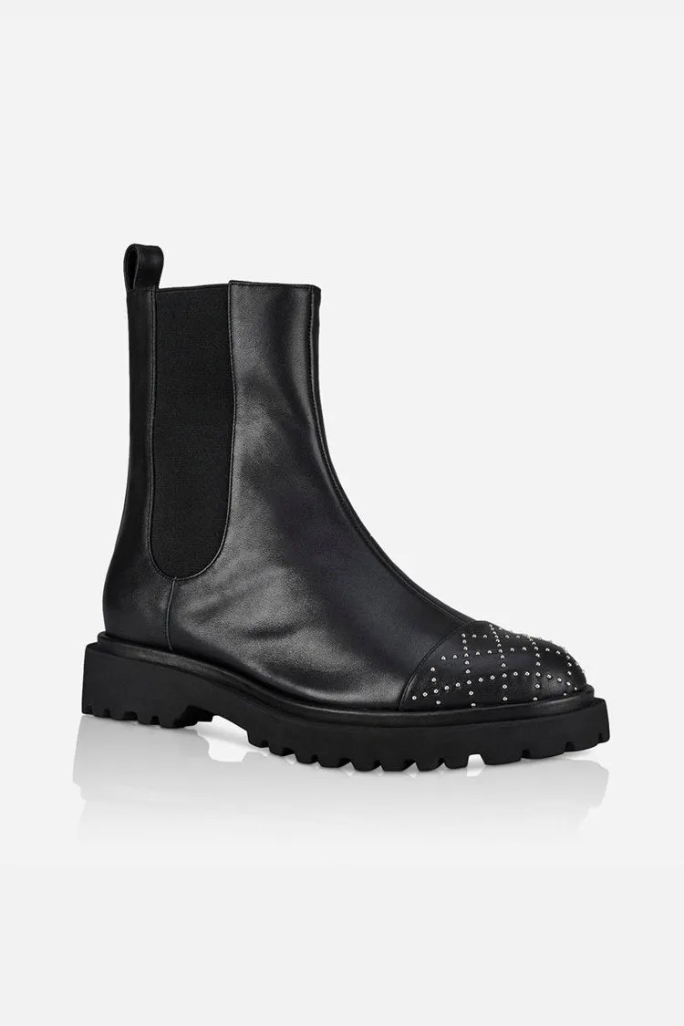 Cali Stud Boot in Black | FINAL SALE