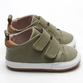 Casual Low Top with Anti-Slip Sole - Army Green