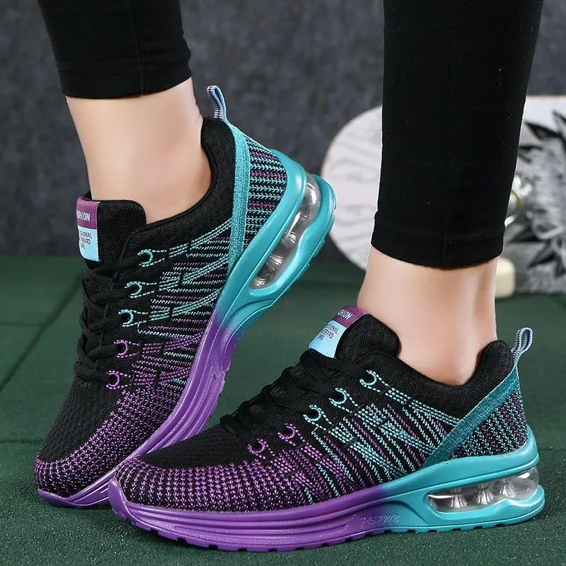 Cushion Women Running Sneakers Sport Woman Sneakers Female Breathable Walking Shoes Lightweight 1