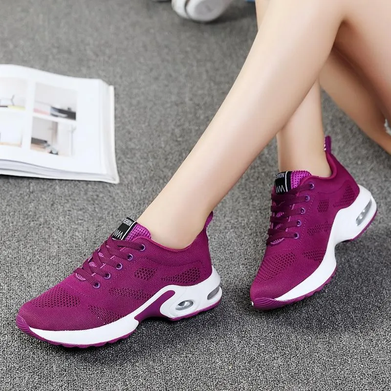 Cushion Women Running Sneakers Sport Woman Sneakers Female Breathable Walking Shoes Lightweight 1