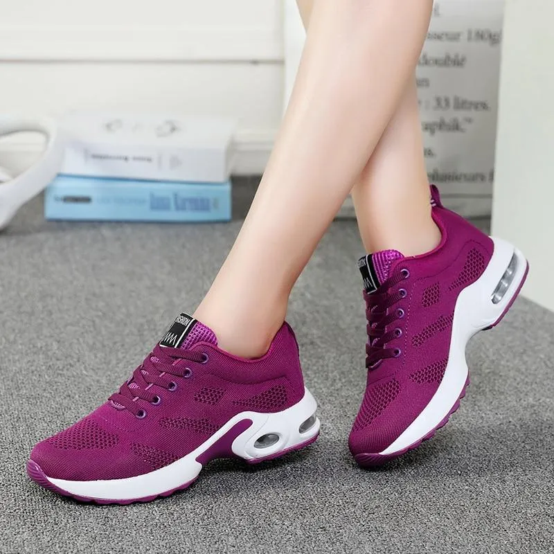 Cushion Women Running Sneakers Sport Woman Sneakers Female Breathable Walking Shoes Lightweight 1