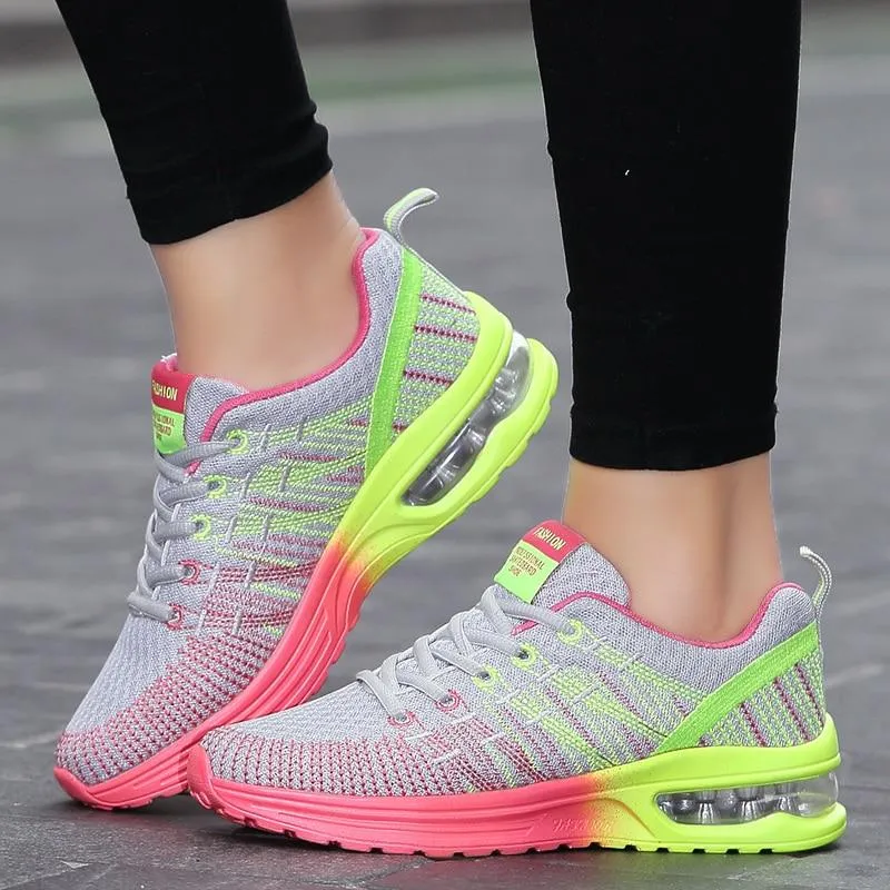 Cushion Women Running Sneakers Sport Woman Sneakers Female Breathable Walking Shoes Lightweight 1