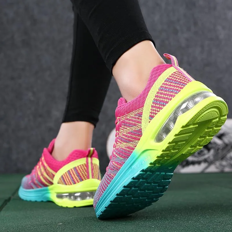 Cushion Women Running Sneakers Sport Woman Sneakers Female Breathable Walking Shoes Lightweight 1