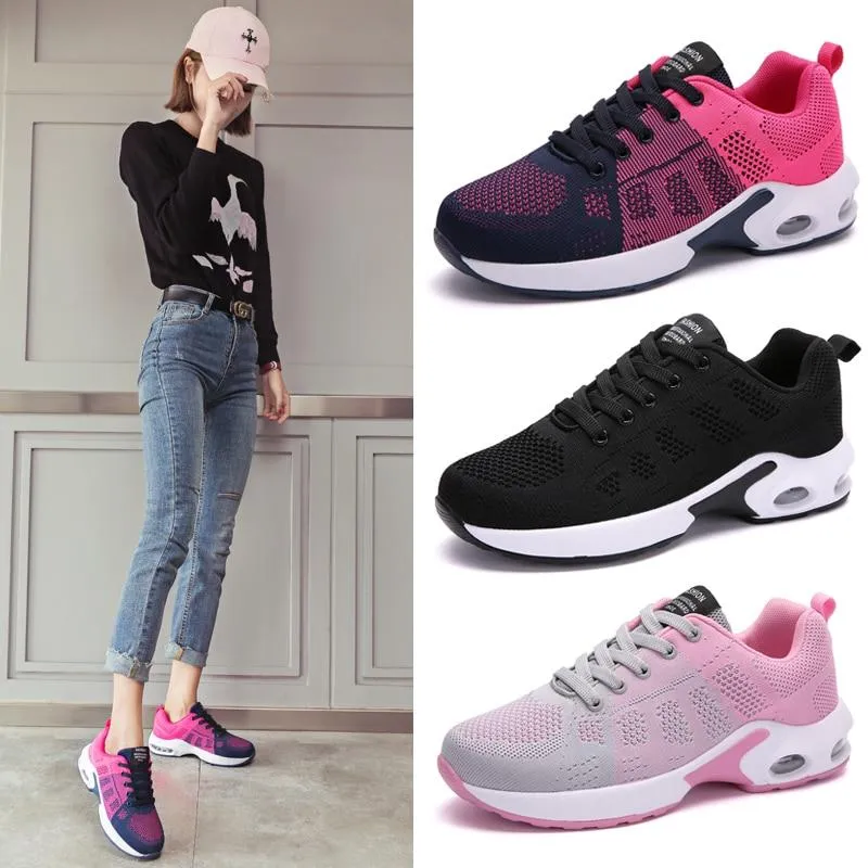 Cushion Women Running Sneakers Sport Woman Sneakers Female Breathable Walking Shoes Lightweight 1