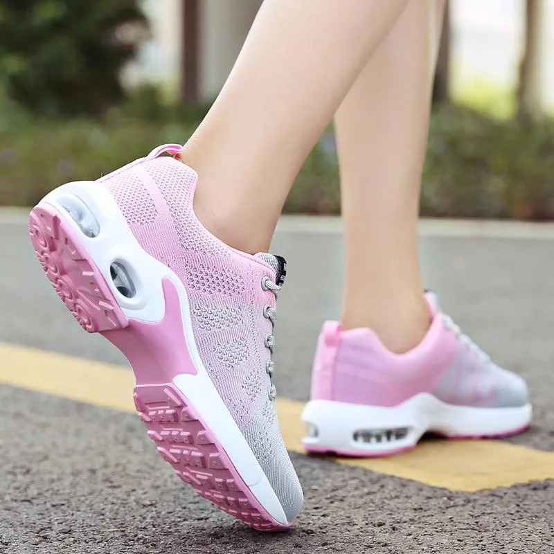 Cushion Women Running Sneakers Sport Woman Sneakers Female Breathable Walking Shoes Lightweight 1