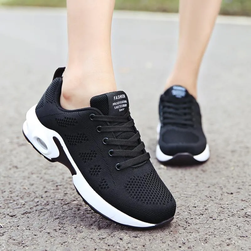 Cushion Women Running Sneakers Sport Woman Sneakers Female Breathable Walking Shoes Lightweight 1