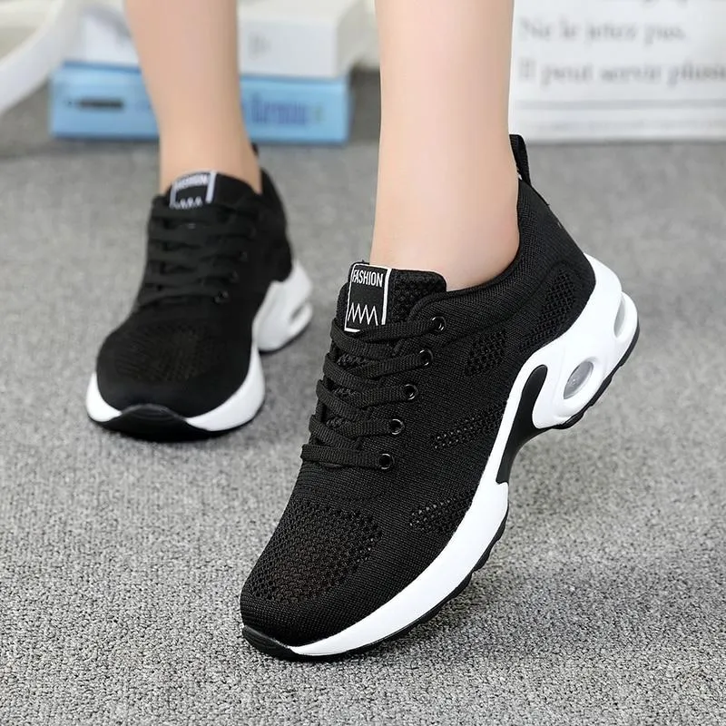 Cushion Women Running Sneakers Sport Woman Sneakers Female Breathable Walking Shoes Lightweight 1