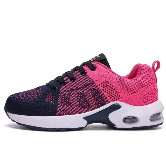 Cushion Women Running Sneakers Sport Woman Sneakers Female Breathable Walking Shoes Lightweight 1