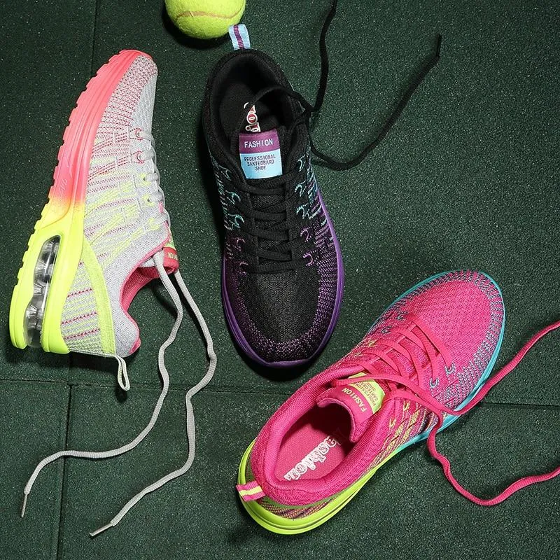 Cushion Women Running Sneakers Sport Woman Sneakers Female Breathable Walking Shoes Lightweight 1