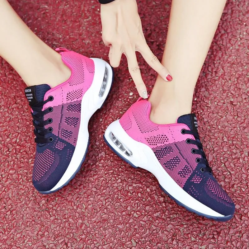 Cushion Women Running Sneakers Sport Woman Sneakers Female Breathable Walking Shoes Lightweight 1