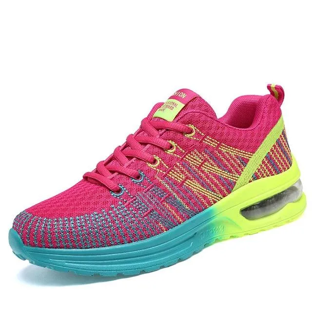 Cushion Women Running Sneakers Sport Woman Sneakers Female Breathable Walking Shoes Lightweight 1