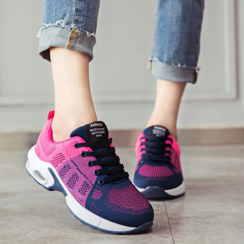 Cushion Women Running Sneakers Sport Woman Sneakers Female Breathable Walking Shoes Lightweight 1