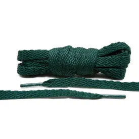 Dark Green Flat Shoe Laces