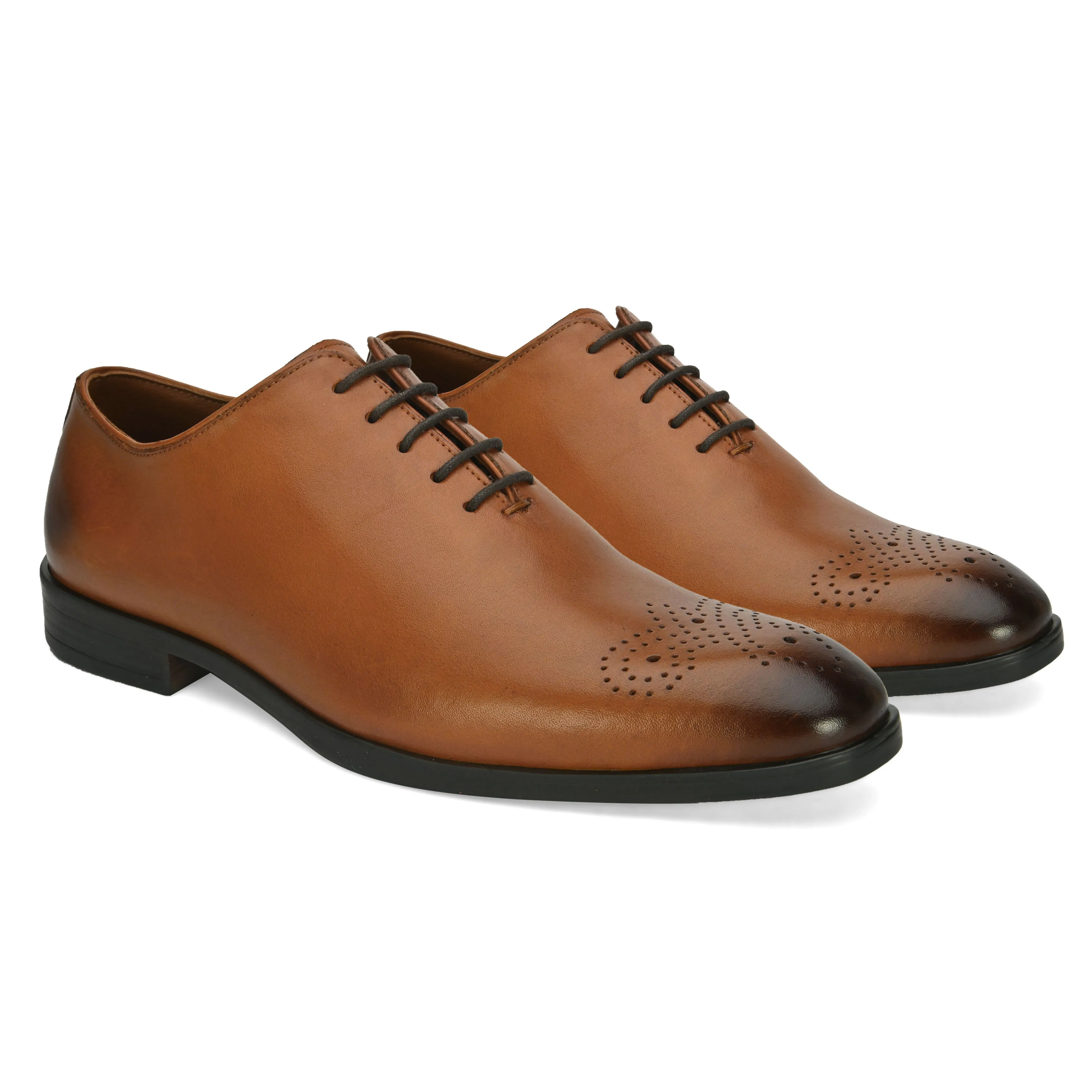 Douglas Tan Tuxedo Shoes