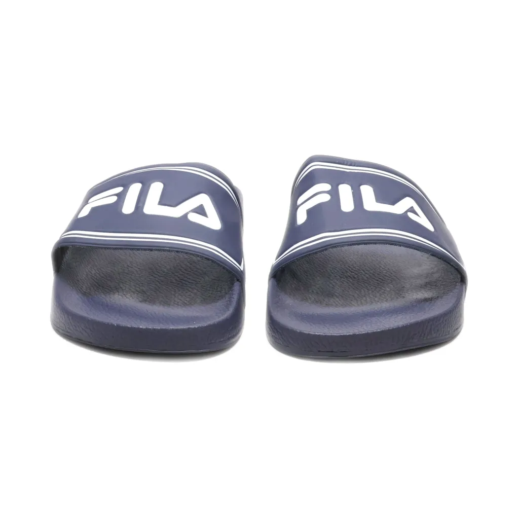 Fila Sliders Polyester Blue Colour For Men