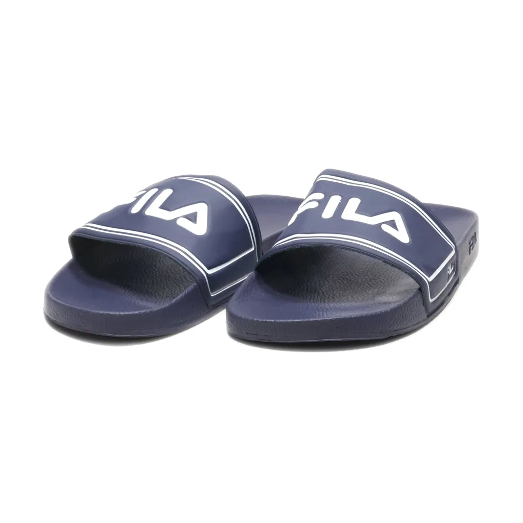 Fila Sliders Polyester Blue Colour For Men