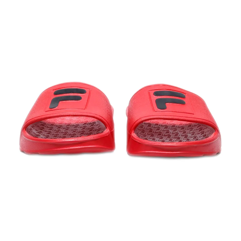 Fila Sliders Rubber Red Colour For Women