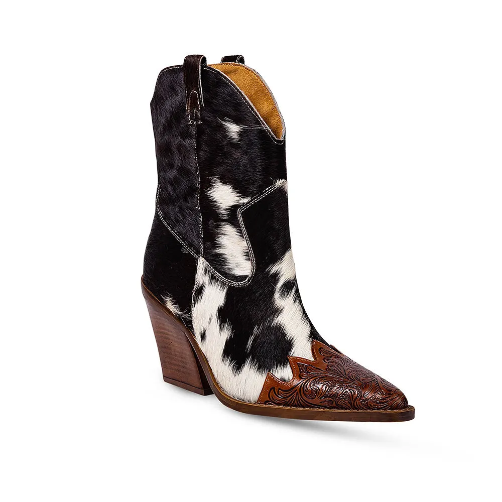 Flossie Hair-On Hide Boots