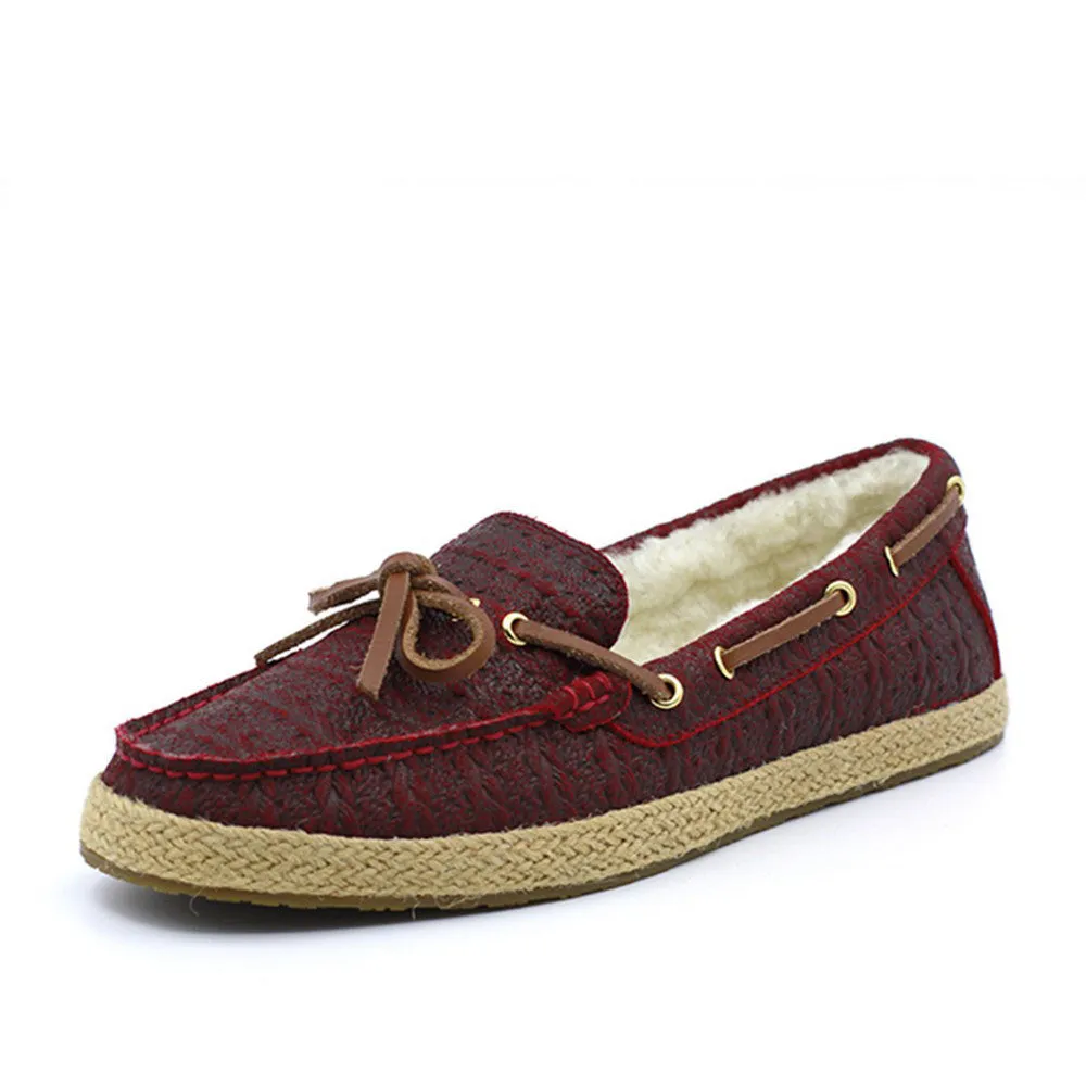 Foxtrot Deck Shoes - Wine Red