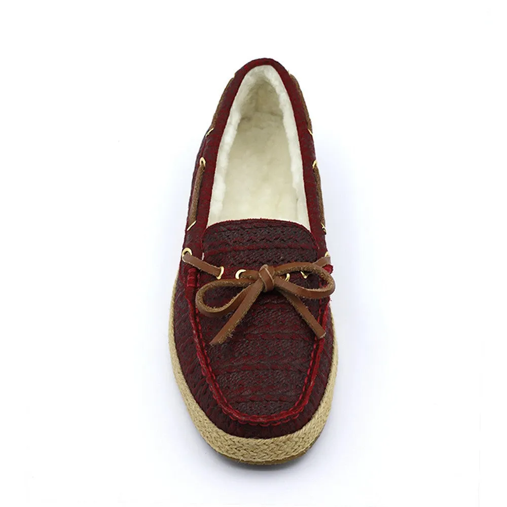 Foxtrot Deck Shoes - Wine Red