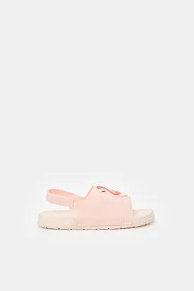 Girls Pink Flamingo Slide