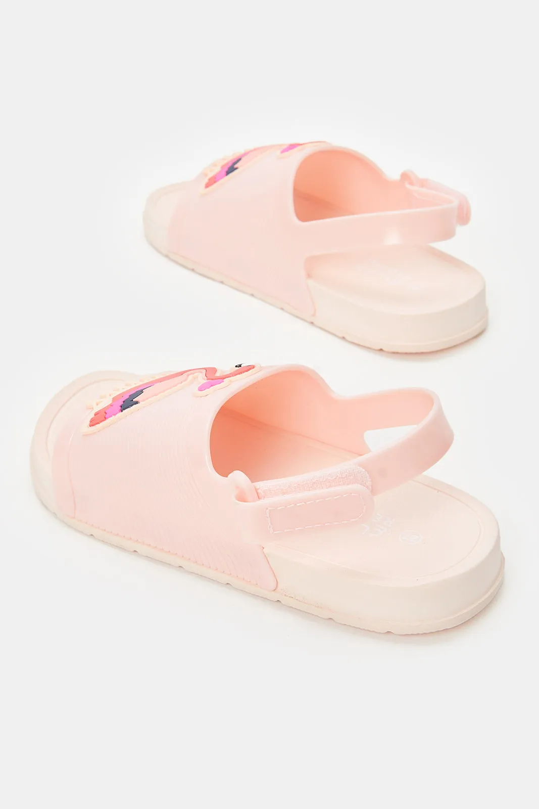 Girls Pink Flamingo Slide