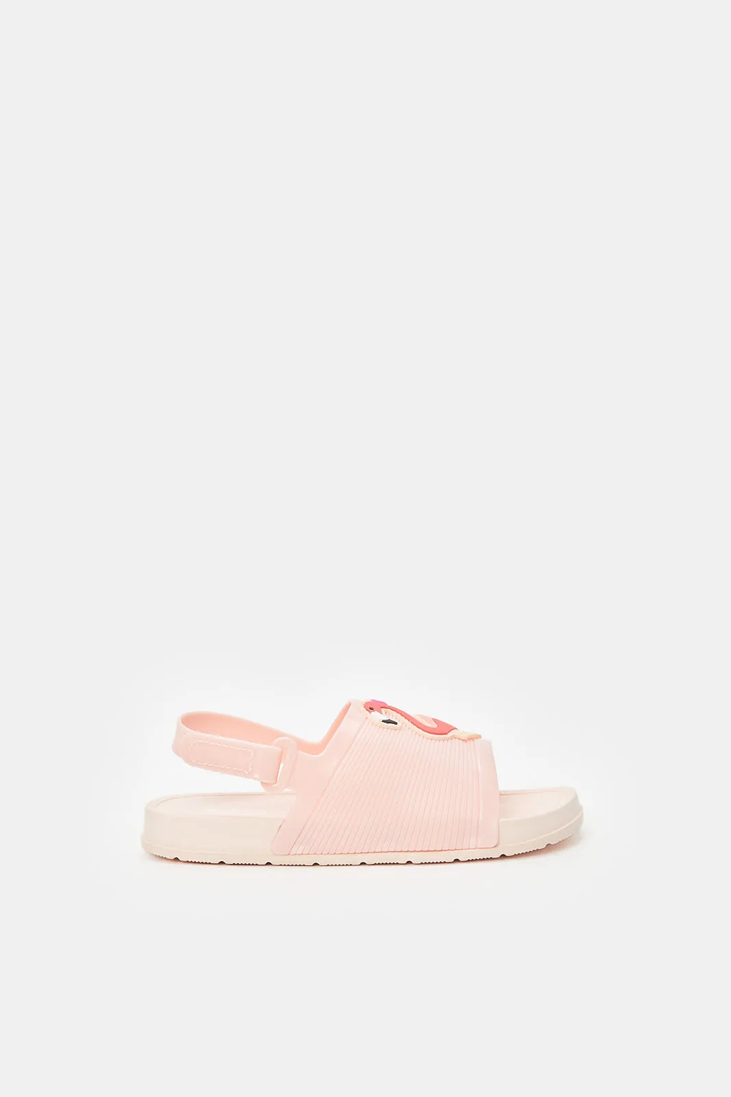 Girls Pink Flamingo Slide