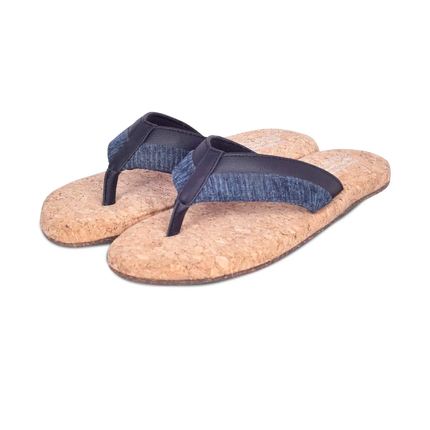 GREENSOLE  ROYAL ROSE  UNISEX SLIPPERS - NAVYBLUE