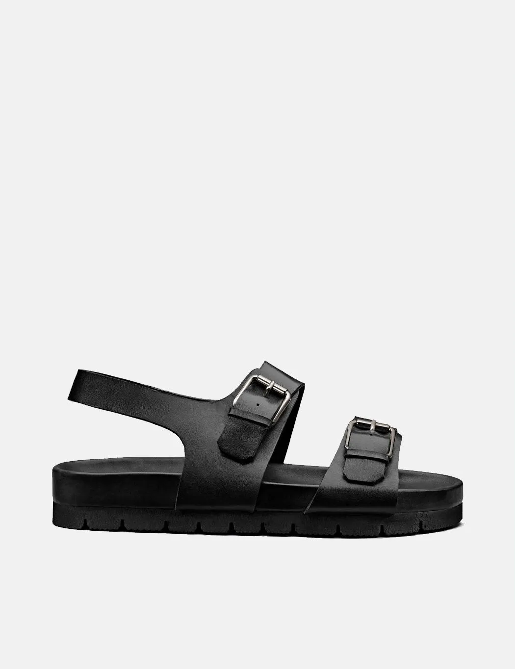 Grenson Lennox Sandal (Leather) - Black