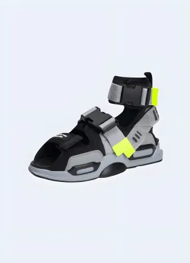 Grey Techwear Sandals