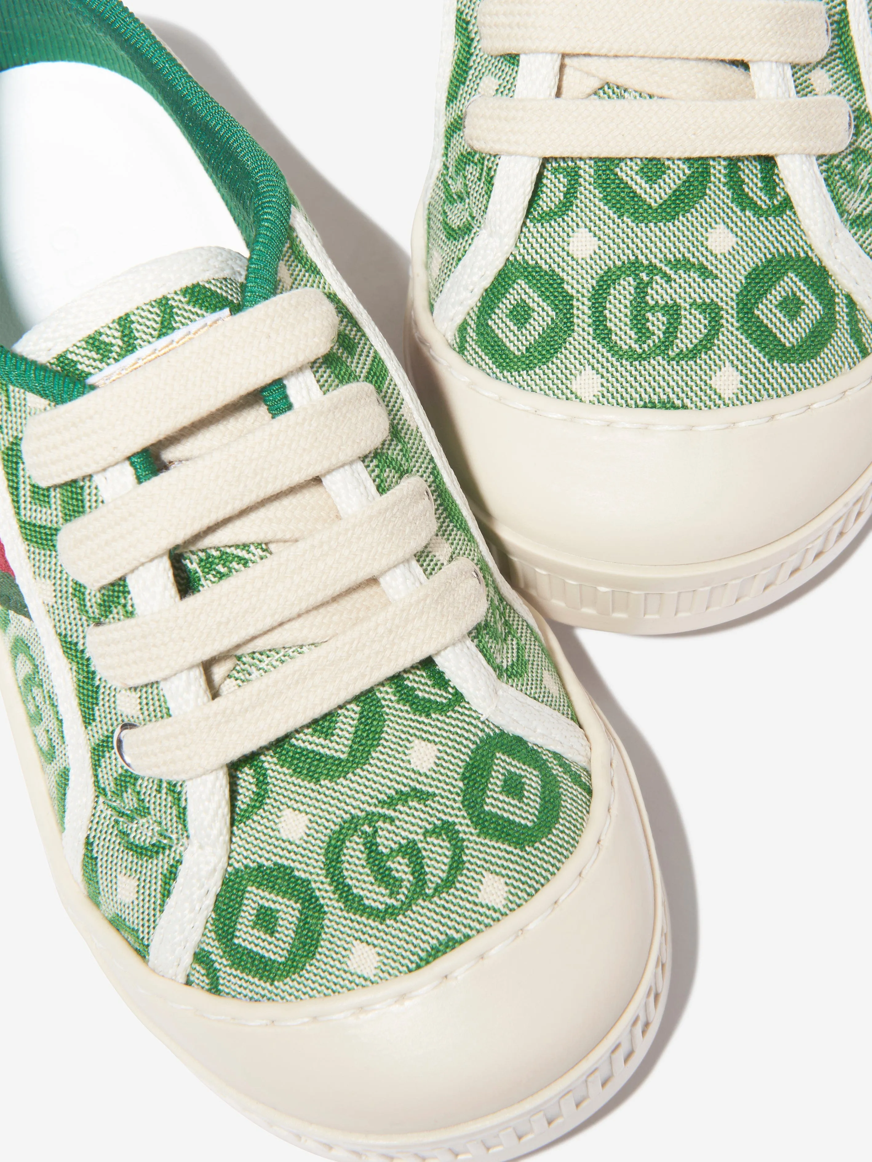 Gucci Kids Tennis 1977 Trainers in Green